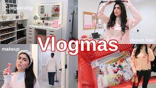 Vlogmas Day 13: Morning Routine, Shopping at Michaels, Craft Haul & Organizing! | Gabriella Mortola