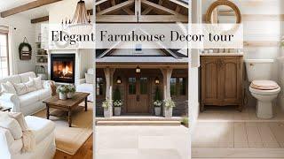 Elegant Farmhouse Home Tour