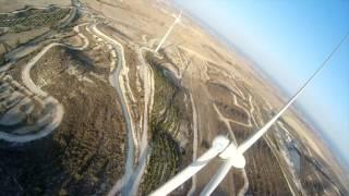 FPV Racing Drone VS  Wind Turbine