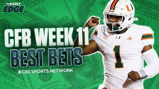 College Football Week 11 BEST BETS AND PICKS | The Early Edge