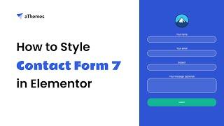 How to Add & Style Contact Form 7 in Elementor for Free | Contact Form 7 Tutorial