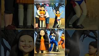 Long Hair  | Squid Game | Part1 RuinededbyAi #squidgame #shorts