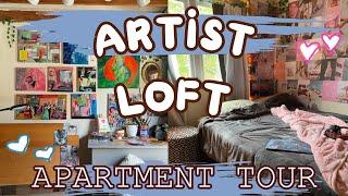 ARTIST LOFT Studio Apartment Walk Through Tour // 2022