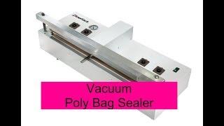 Commercial Vacuum Bag Sealer | Impulse vacuum poly bag sealer | AmeriVacS  AVS