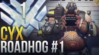 CYX IS THE BEST ROADHOG  - RANK 1 ROADHOG - Overwatch Montage