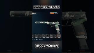 Best GS45 BUILD BO6 Zombies #shorts #bo6