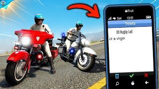 Trolling with the NEW Police Bike! (GTA Online)