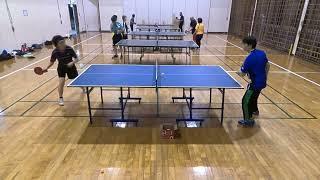  Jumping smash & nice receive   6/11/2024  #tabletennis   #pingpong