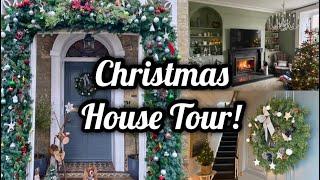 Christmas House Tour | Christmas Decorations | House Tour UK | Georgian Home | Kate McCabe