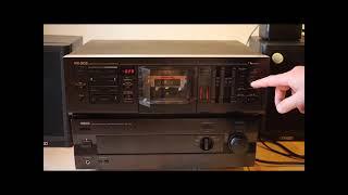 Nakamichi RX-202 with 240V to 110V step down converter