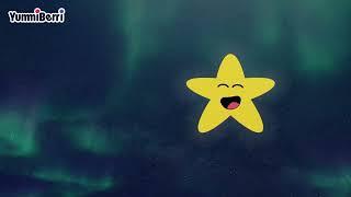 TWINKLE TWINKLE LITTLE STAR ONE HOUR LOOP (Lyric Video) | YummiBerri kids' songs and more!
