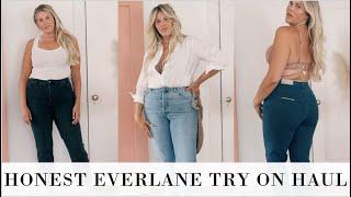 HONEST MIDSIZE EVERLANE TRY ON HAUL