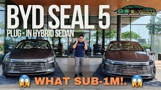 BYD Seal 5 DM-i First look: Affordable Plug-In Hybrid Sedan with Impressive Performance & Efficiency