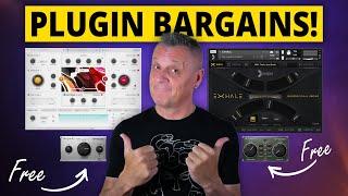 PLUGIN BARGAINS - FREE FREE87 | Arturia Dist COLDFIRE | Output EXHALE | Baby Audio IHNY-2