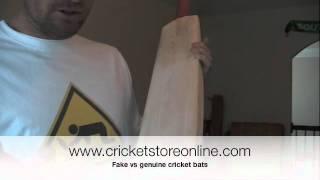 Fake cricket bats vs authentic cricket bats by cricket store online part 1