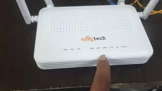 Syrotech XPON ONT router Configuration in PPPoe mode GPON/EPON ONT Router SY-GPON-2010-WADONT