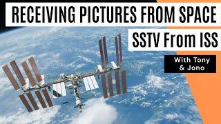 Receiving pictures from space! SSTV From ISS