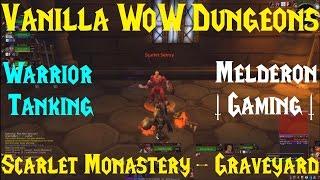 Classic/Vanilla WoW Dungeons - Scarlet Monastery, Graveyard - Kronos