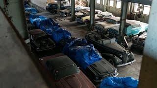 INSANE 200+ CLASSIC CARS BARN FIND COLLECTION | Abandoned Vintage Cars Left To Rot In An Old Museum.