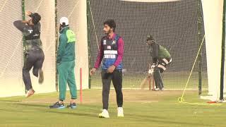 Bowling practice of Shadab Khan and Khushdal Shah, will these two bowlers be successful in NZ??