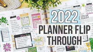 My 2022 Catchall Planner Flip Through - After the Pen in my Big Vertical Happy Planner + Real Talk