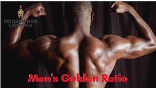 Men's Golden Body Ratio - how to achieve it