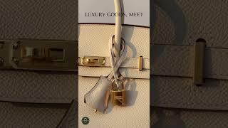 Sell Your White Birkin and Get Instant Payout Today! | Confidential Couture #luxurybag #birkin