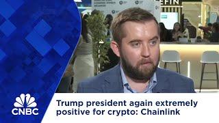 Trump president again extremely positive for crypto: Chainlink