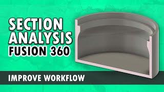 Fusion 360 Section Analysis