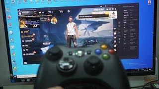 How To Play Garena Free Fire Mobile on PC with Joystick (Xbox 360 controller} Gameloop Tutorial