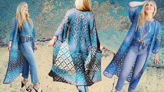 Kimono Alegoría  no creerás lo fácil que se teje!!!