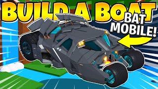 This WORKING BAT MOBILE Has ALL THE GADGETS! Roblox Build a Boat