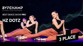 Best Dance Show Pro: 3rd Place  «Hz Dotz»