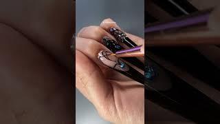 Наращивание, Стилеты.  Мастер VS нейросеть | Видео в описании  #nails  #дизайнногтей #ногти