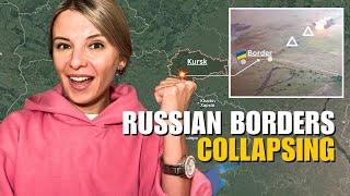 KURSK OFFENSIVE: RUSSIAN BORDERS COLLAPSING UNDER UKRAINIAN PRESSURE Vlog 814: War in Ukraine