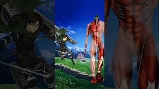 Levi vs eren yeager #anime #aot #animevs #attackontitan