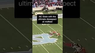 NC State players went to the UNC midfield and...well... #shorts