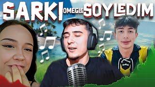 OMEGLE'DAKI KIZLARI TROLLEYIP ŞARKI SÖYLEDİM! | @Lamajor