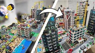 FULL Overview of my HUGE LEGO City!