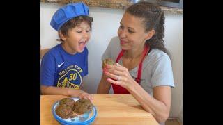 Cooking with the Kiddos: Fruity Muffins (a nut-free recipe!)