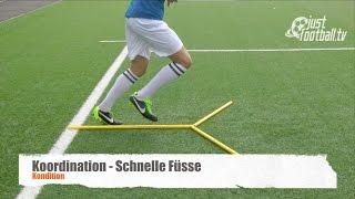 Fussballtraining: Schnelle Füsse - Schnelligkeit - Kondition