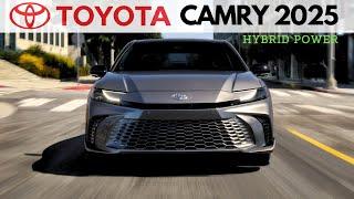 The 2025 Toyota Camry - Redesign for its ninth generation