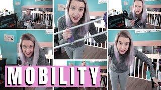 Trying All My Mobility Devices - iWalk 2.0, Knee Scooter, Wheelchair, Forearm Crutches and More!