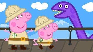 Peppa Pig and George Pig's Dino Adventures! | Peppa Pig Official Family Kids Cartoon