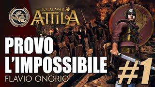 PROVO L' IMPOSSIBILE: FLAVIO ONORIO #1 ️ Total War Attila WRE Fall of The Eagles Aggiornata!