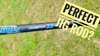 Searching for BEST JIG ROD - Dobyns Champion XP 744c Jig Special Rod Review