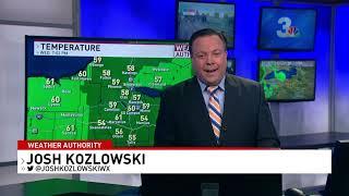 Meteorologist Josh Kozlowski 7pm 1st wx Wednesday 4 6 22