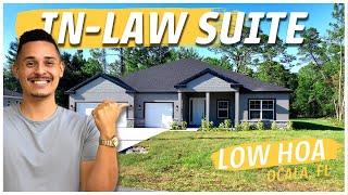 BRAND NEW Custom Home With IN-LAW SUITE and 0.34 Acres of Land In Ocala, Florida!