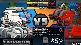 Supermechs {HD} lordgorgon 6K+HP  Mechs vs Dwightx