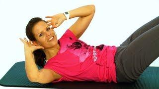 Bauchmuskeltraining mit Nadine Kortenbruck